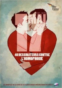 Projet 17 mai : 40 dessinateurs contre l'homophobie
